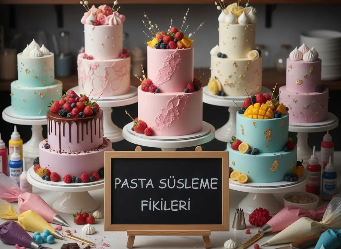 Pasta Süsleme Fikirleri